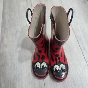 Western Chief Red Ladybug Children's Boots